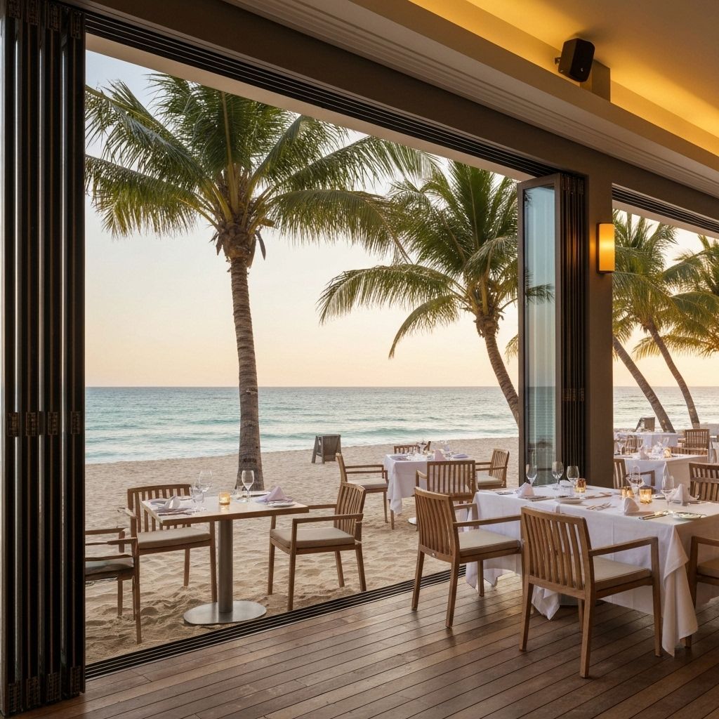 Beachfront Dining