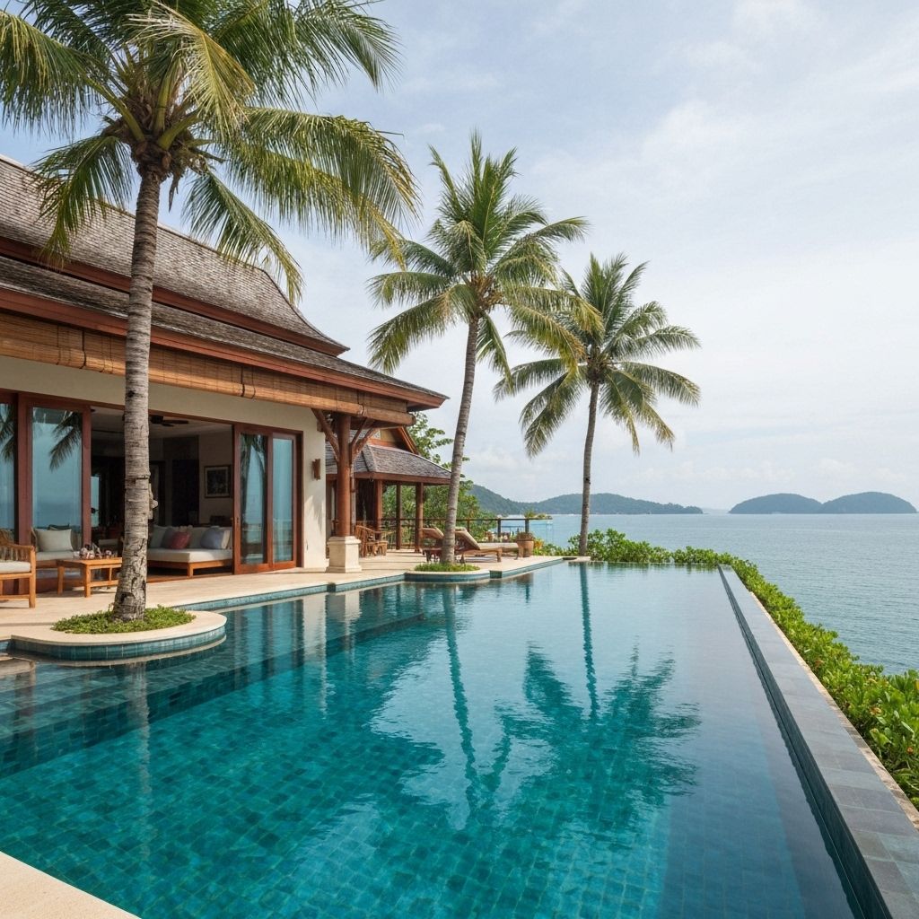 Luxury villa in Koh Samui with ocean view